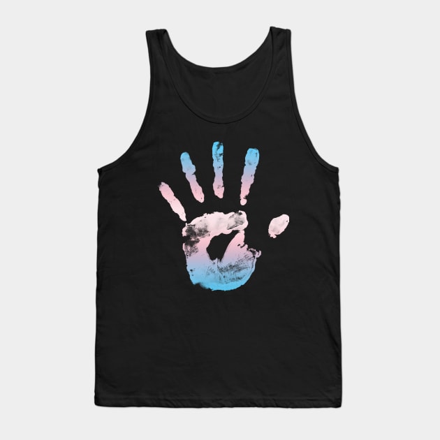 Trans Handprint Tank Top by Ryot